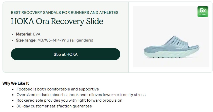 HOKA Ora Recovery Slide