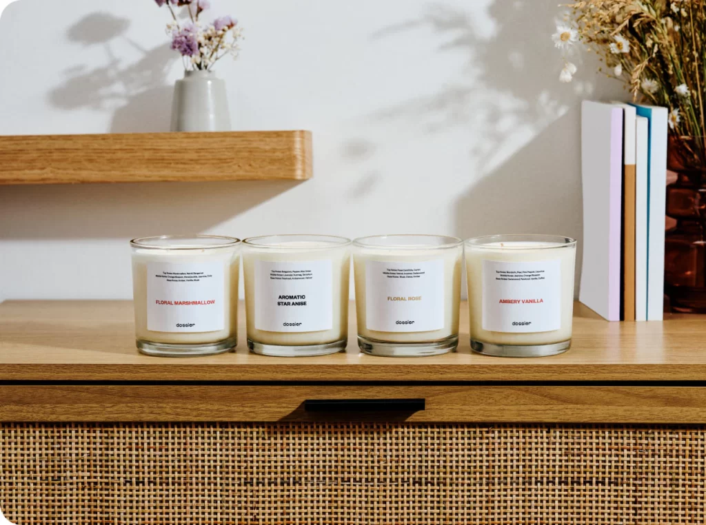 dossier candles